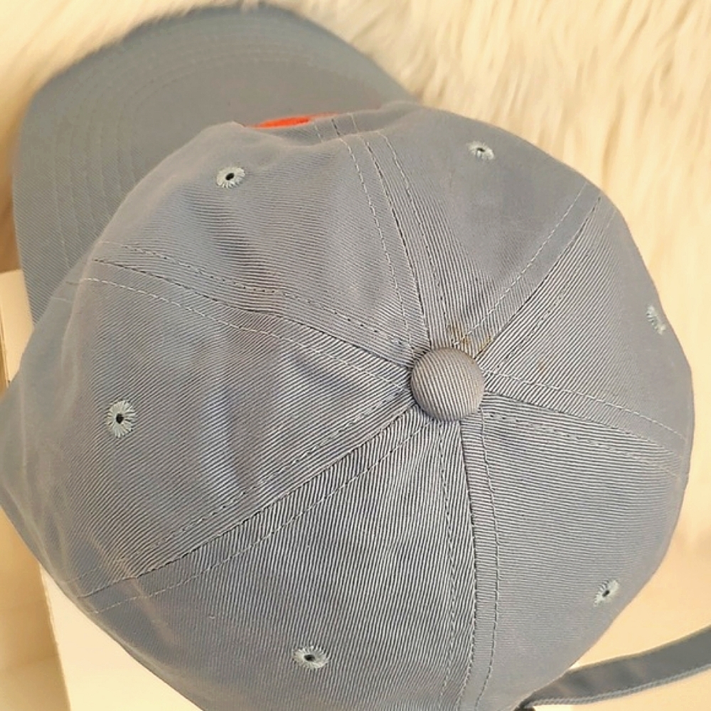 Sportsman LIght Blue 100% Cotton Adjustable Embroidered Baseball Cap - Picture 7 of 9